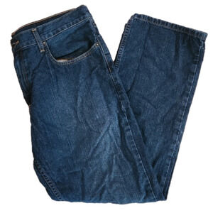 EDDIE Bauer Blue Denim 34×30 Straight Leg Jeans